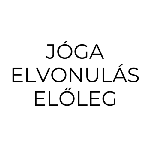 Elvonulás előleg befizetés