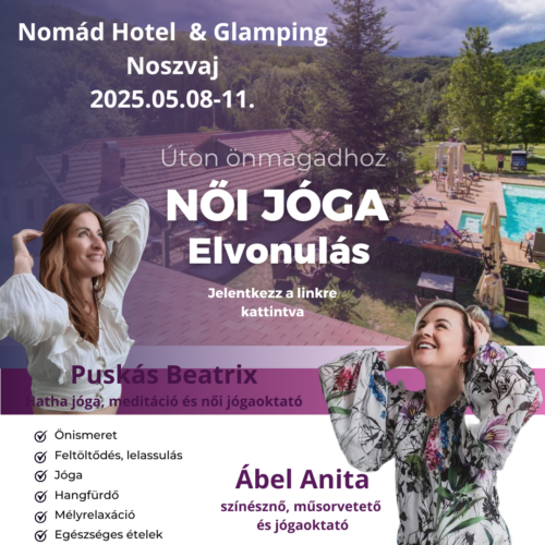 Női jóga elvonulás előleg